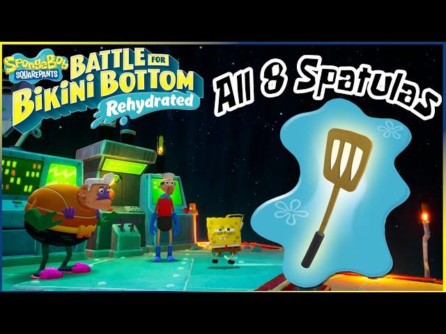 Mermalair - All Golden Spatulas | SpongeBob Battle for Bikini Bottom - Rehydrated