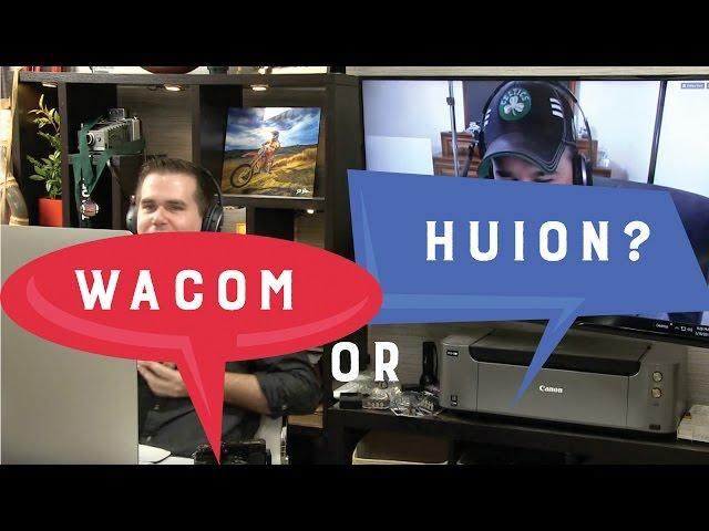 Wacom Tablet vs. Huion Graphics Tablet: Can a cheap tablet compete?