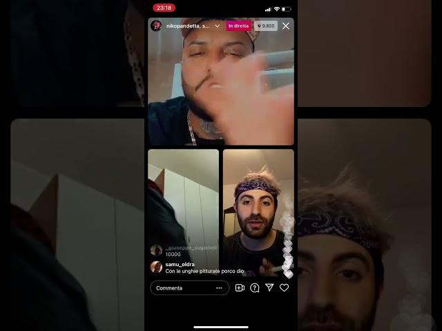 Niko pandetta minaccia SOCIAL BOOM in Diretta!!!1!!