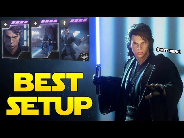 Battlefront 2 Anakin Skywalker Best Star Card Setup! (POST NERF)