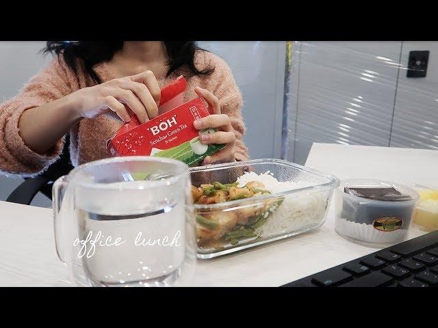 Office Lunch or What I Eat at Work ⎮ Vlog 36