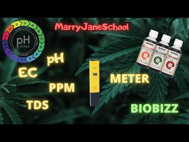 EC.PPM.pH метр. Органические удобрения BioBizz