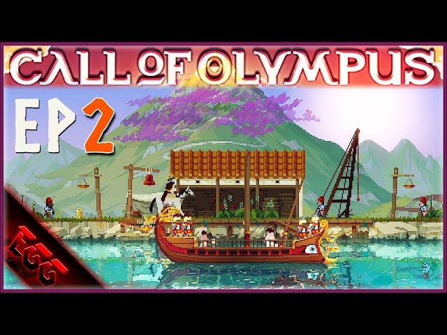 CALL OF OLYMPUS! | Setting Sail! | Kingdom Two Crowns | Ep2