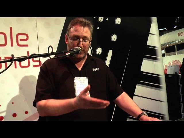 Korg Pa3X at NAMM 2011