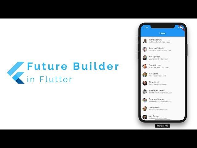 FutureBuilder In Flutter - Building Lists with JSON Data