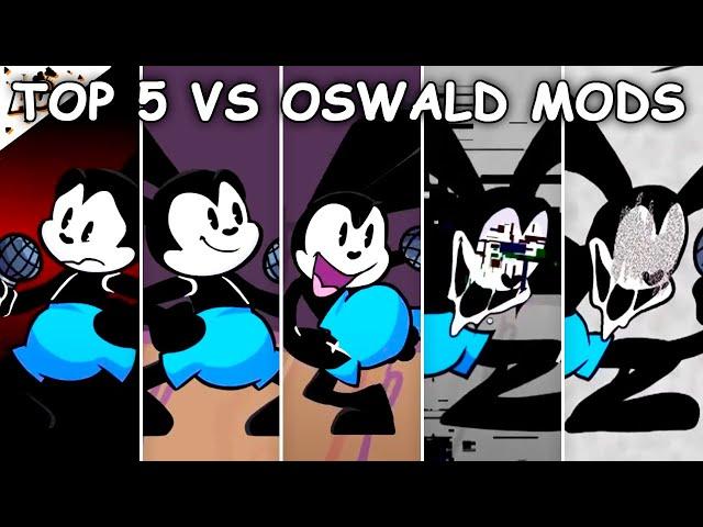 Top 5 VS Oswald Mods #2 - Friday Night Funkin'