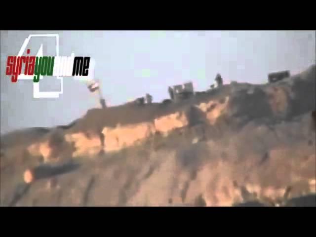 leaked video - Syrian Army on the mountain prepare heavy Weapons to attack Deir ez zor