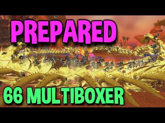 World of Warcraft: "PreparedWoW Multiboxer" (66 MULTIBOX)