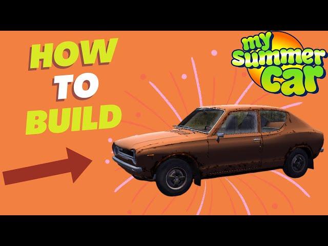 My Summer Car - FULL Car Build Guide 2023 with Timestamps and Bolt Sizes