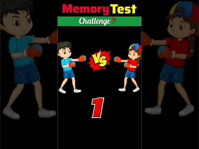 Guess Puzzle: Memory Test Challenge #shorts #puzzle #riddle #brainteaser #braingame #ytshorts