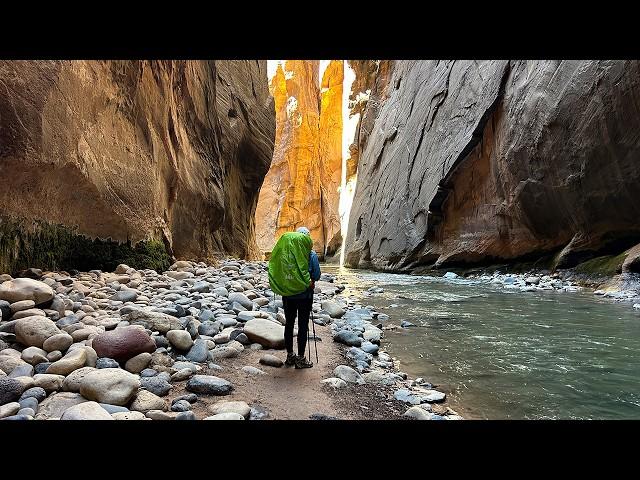 Backpacking the Zion Narrows