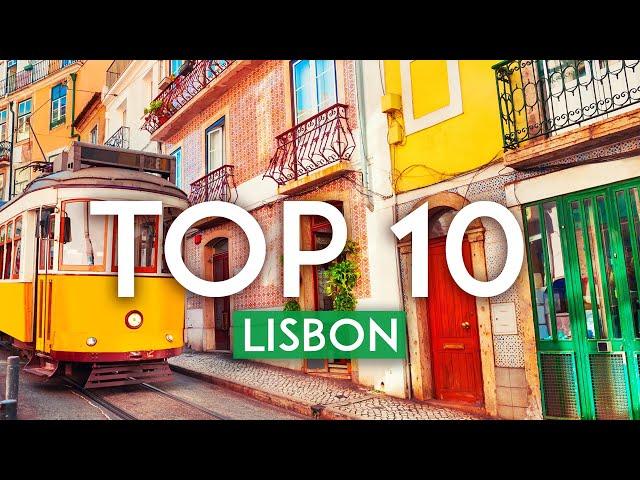 TOP 10 Things to do in LISBON - [2023 Lisboa Travel Guide]