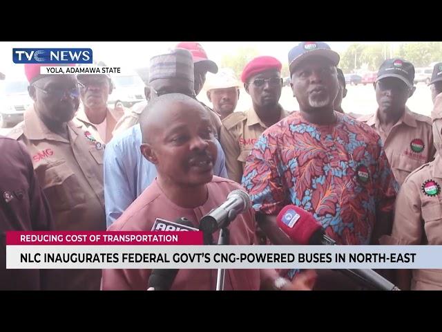 NLC Inaugurates Federal Govt's CNG-Powered Buses In North East