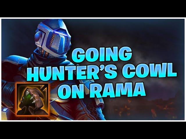 GOING HUNTER'S COWL ON RAMA! S11 SMITE RANKED