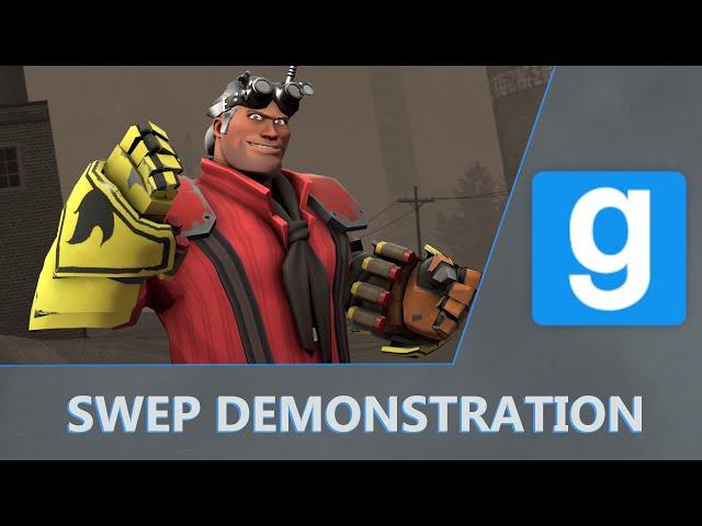 GMod SWEP Demonstration: Flare Punchers