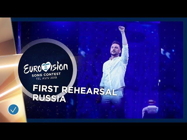 Russia  - Sergey Lazarev - Scream - First Rehearsal - Eurovision 2019