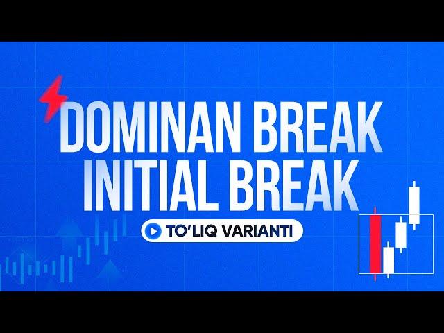 FOREXDA | DOMINAN BREAK INITIAL BREAK to`liq varianti