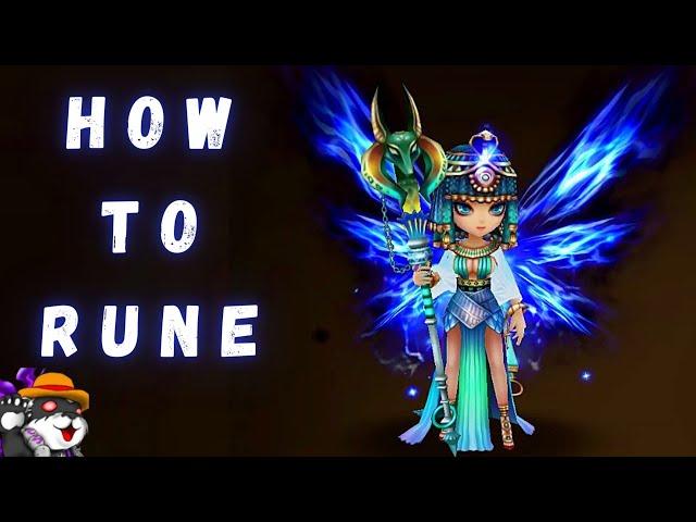 How To Rune BASTET (Water Desert Queen) And How To Counter | Summoners War