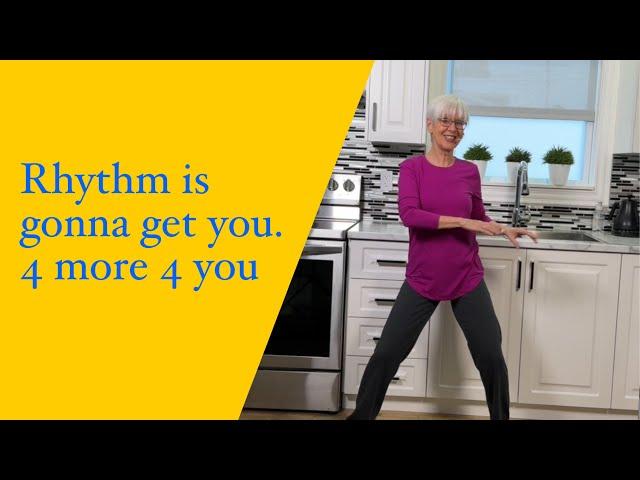 The rhythm is going to get you!  This 4 more 4 you is so fun