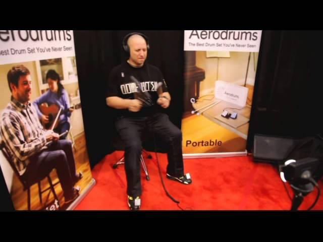 Aerodrums - Gergo Borlai demonstration