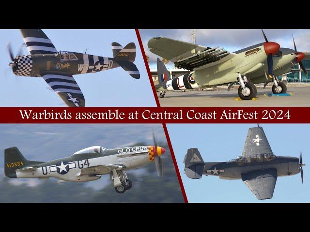 Warbirds assemble in California for Central Coast AirFest 2024