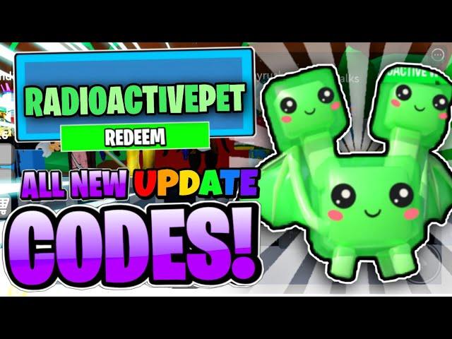 ALL NEW *RADIOACTIVE* UPDATE OP CODES IN CLICK REALMS X! - Roblox Clicker Realms X