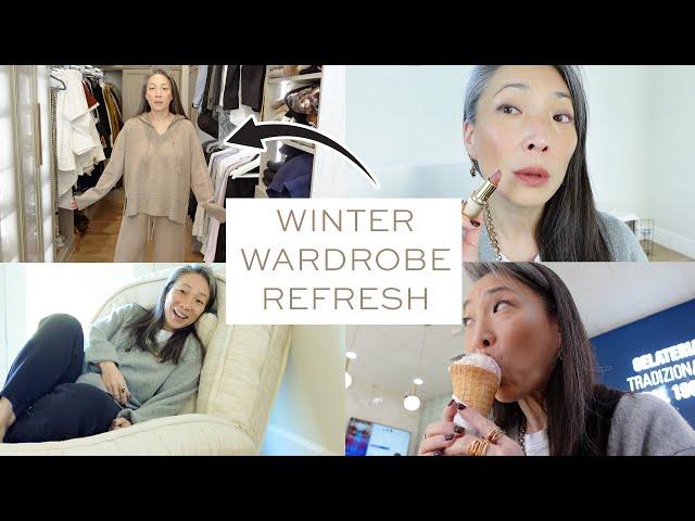 Weekly Vlog - Winter Wardrobe Refresh | Trying New Makeup