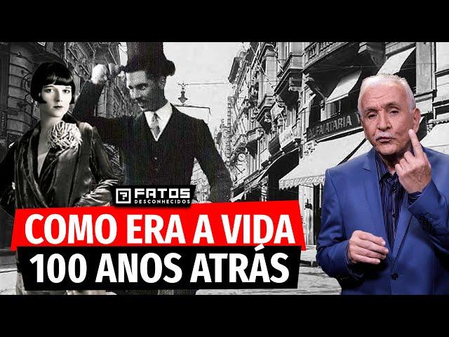 Como era o Brasil 100 anos atrás e como viviam os brasileiros nessa época