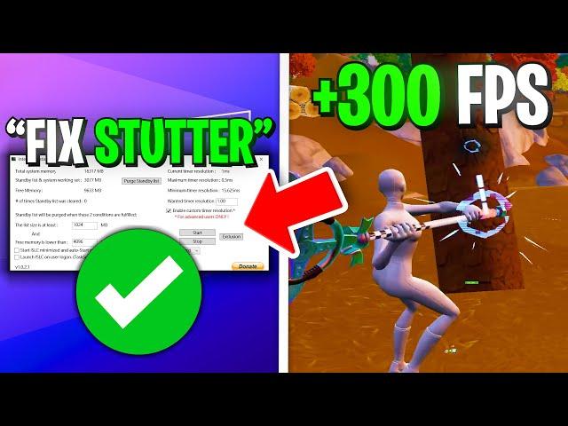 How To FIX FPS Drops & Stutters In Fortnite Chapter 4! ️