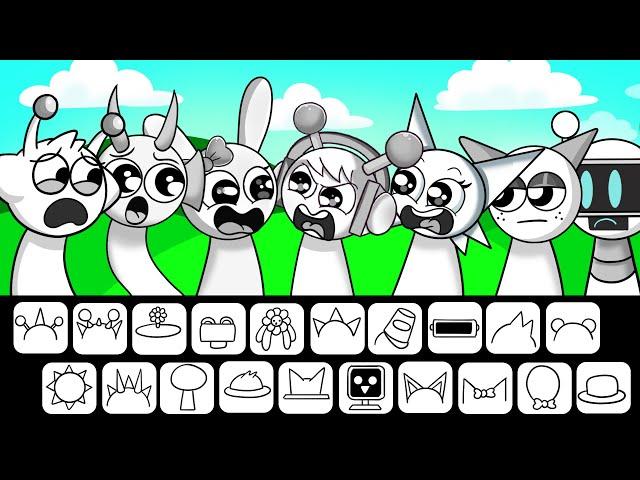 Incredibox Sprunki All White (Wenda), But We Lost the Colors!? | Incredibox Sprunki Animation