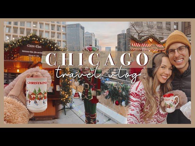 CHICAGO VLOG | exploring the city & all the Christmas festivities!