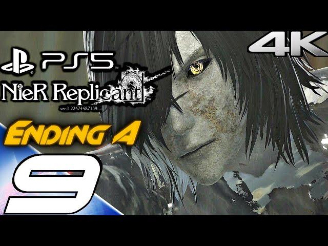 NIER REPLICANT PS5 Gameplay Walkthrough Part 9 - Ending A & Final Boss (4K 60FPS) FULL GAME