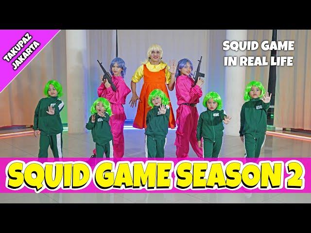 SQUID GAME SEASON 2 RED LIGHT GREEN LIGHT DANCE | MINGLE ROUND & ROUND | TAKUPAZ DANCE CREW JAKARTA