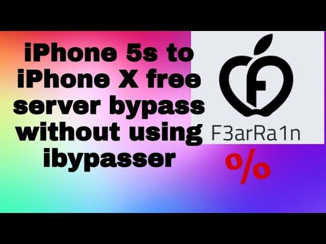 NEW TOOL FREE! ICLOUD BYPASS iOS 12 TO 14 | F3arRa1n