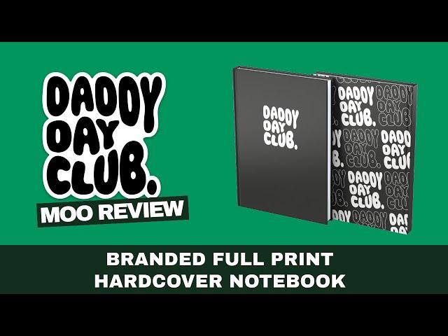 MOO Review: Branded Full print Hardcover Notebooks Review