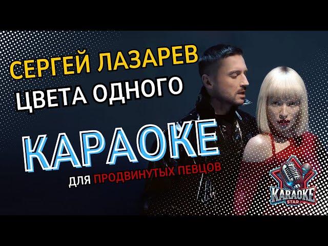  Сергей Лазарев - Цвета одного | Караоке для опытных исполнителей с текстом 