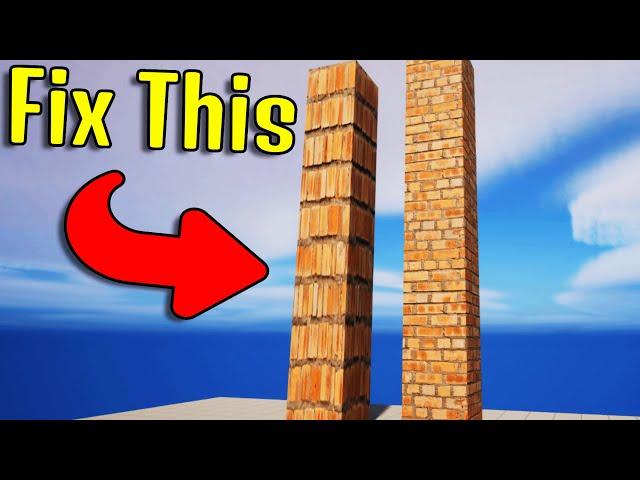 How To Fix Stretched Textures | Unreal Engine 5 Tutorial