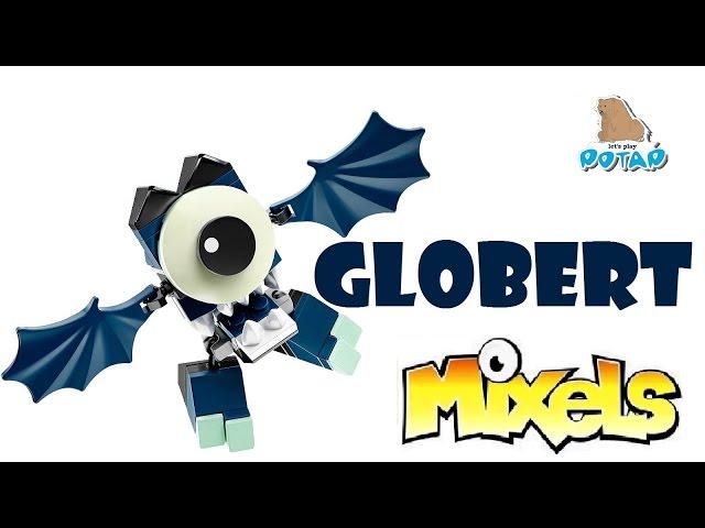 Лего Миксели Мультик! Lego Mixels Series 4 Glowkies Globert 41533 Миксель Глоберт Глукис! Мультики