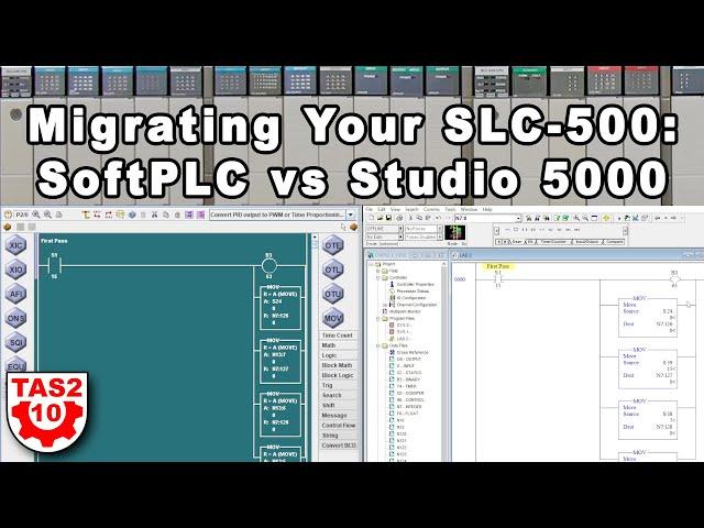 SLC-500 Migrations Compared: SoftPLC vs Studio 5000