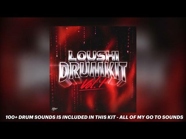 (100+) LOUSHI DRUM KIT VOL.1 (808 mafia, Wheezy, Trap )