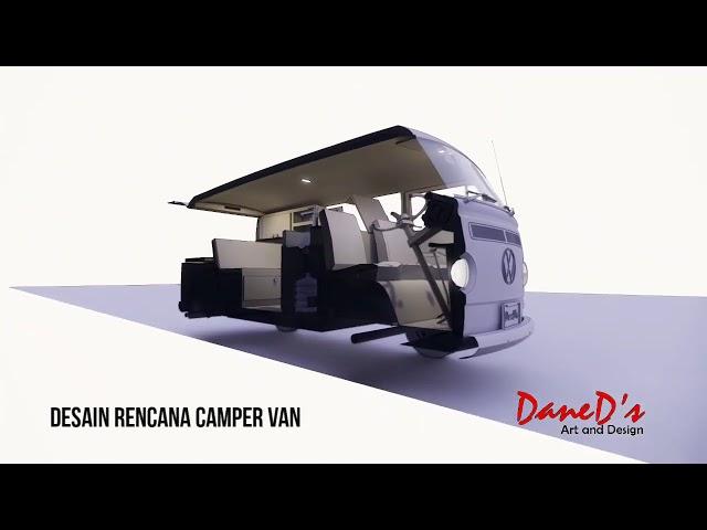 Yellow Camper Van by Daned Production and design