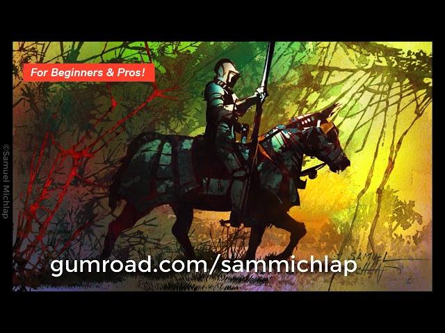Gumroad: Advanced Techniques for Digital Illustration Trailer