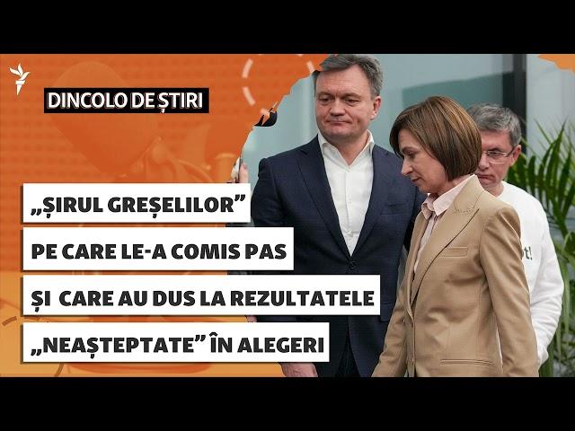 „Șirul greșelilor” comise de guvernare și care au dus la rezultatele „neașteptate” ale alegerilor