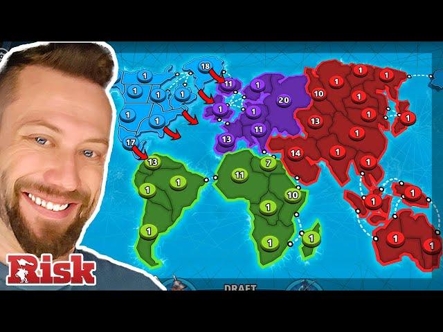 Four Top Grandmasters Play Classic Risk for Fixed Friday!