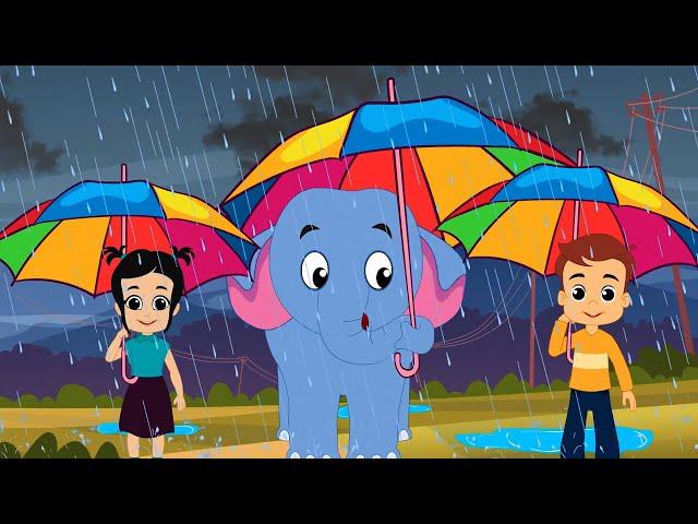 Pani Barsa Cham Cham Rhyme | Hindi Rhymes for Children | पानी बरसा छम छम I Kalu Madari Aaya