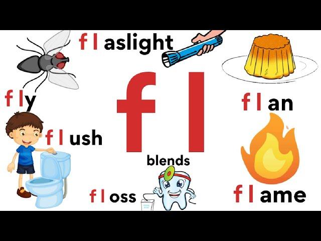 FL Blend Sound | FL Blend  Practice | Consonant Blend FL