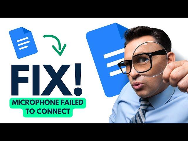 How to Fix Google Docs Can't Turn on Your Microphone (Best Method)