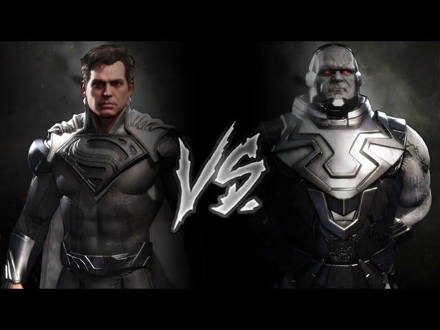 Injustice 2 - Superman Black Suit Vs. Darkseid (VERY HARD)