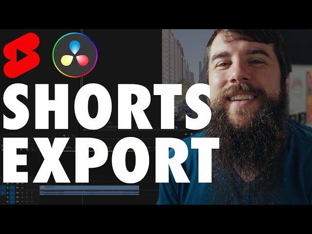 How To Edit & Export High Quality YouTube Shorts In DaVinci Resolve 18