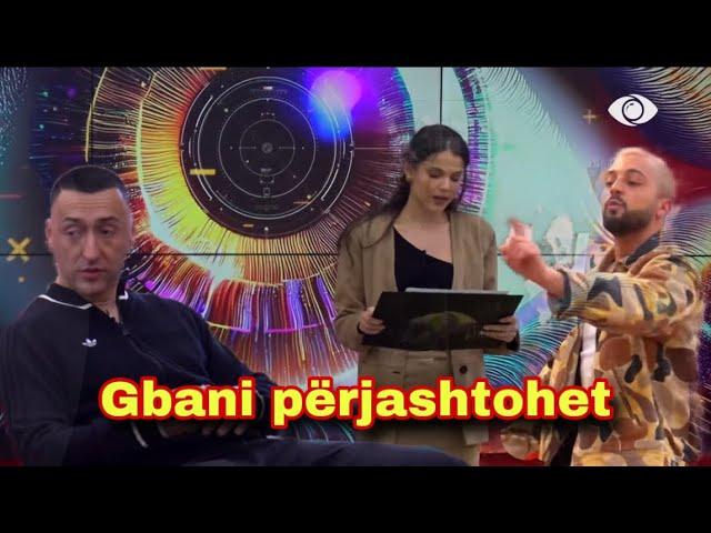 Zarf i Zi për Gbanin dhe Gjestin “Gbani përjashtohet përsëri” - Big Brother Vip Albania 4